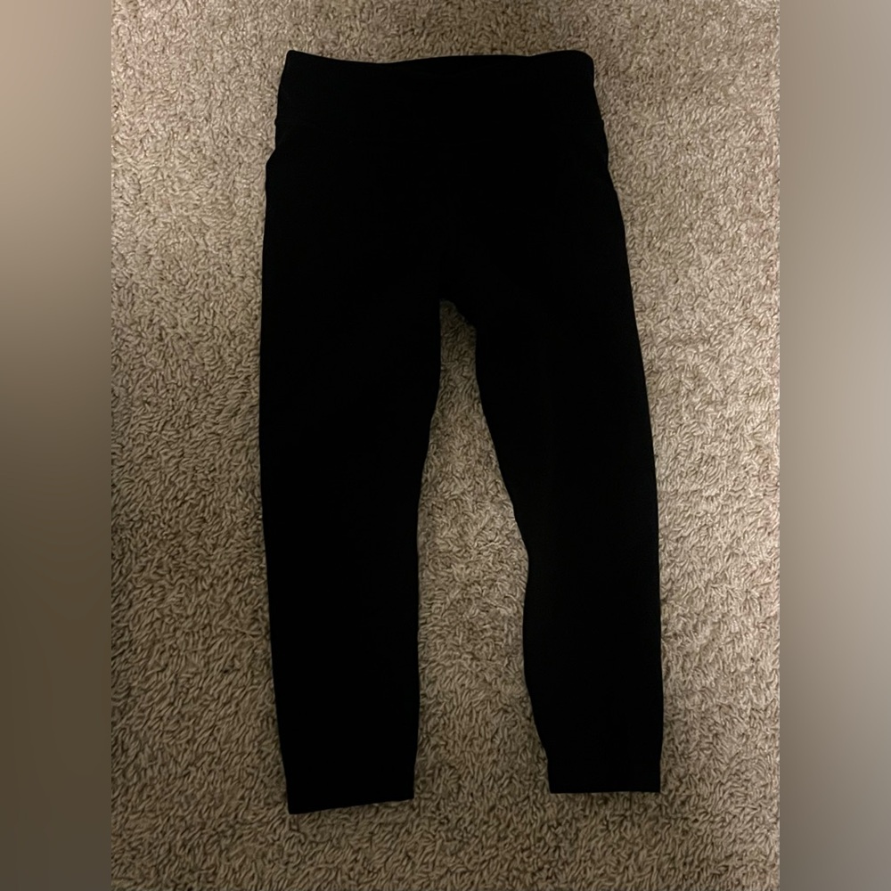 Athleta girl Capri black leggings